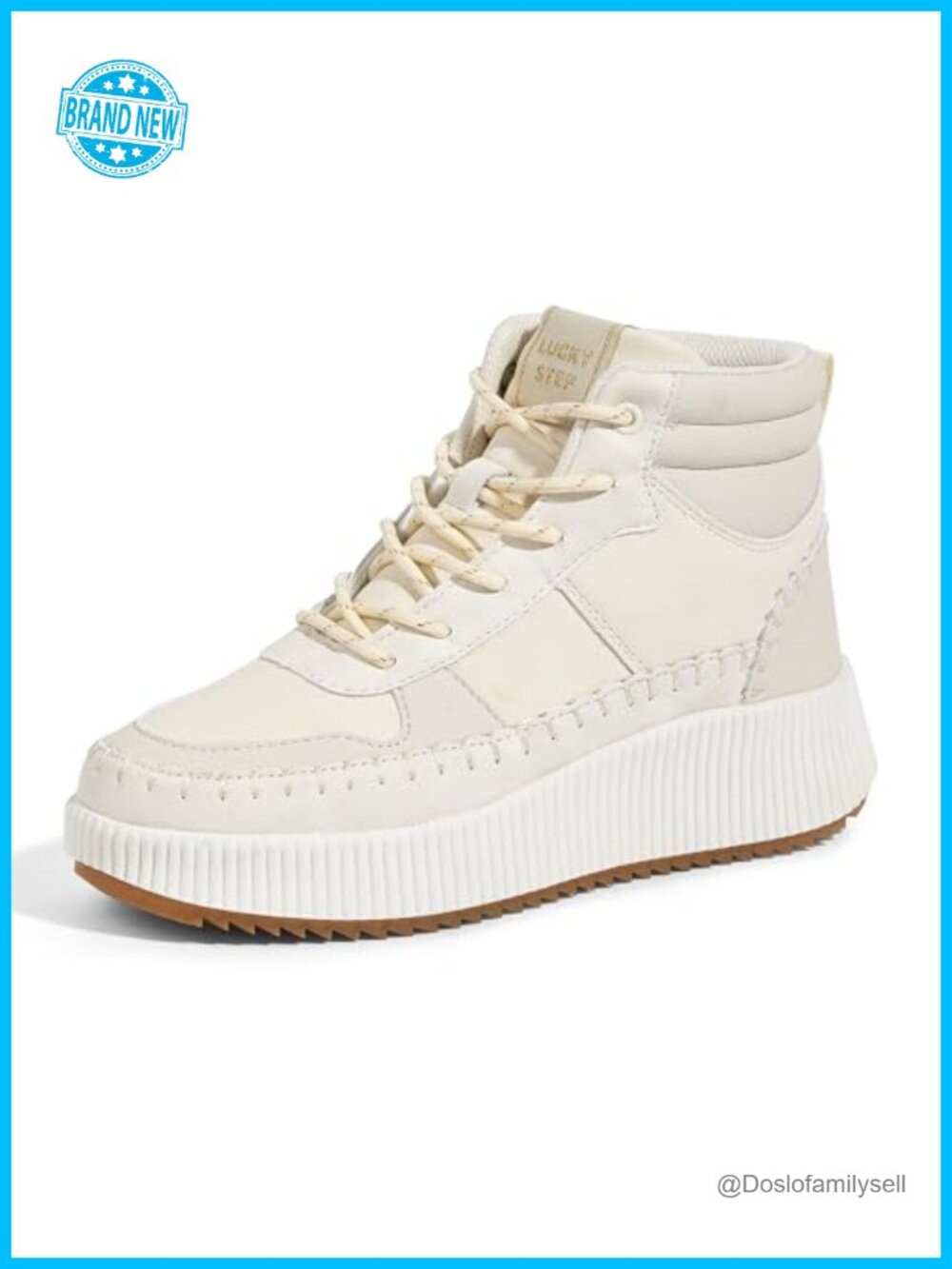 Platform High Top Zipper Sneakers Woven Chunky Walking Shoes Ankle Boots